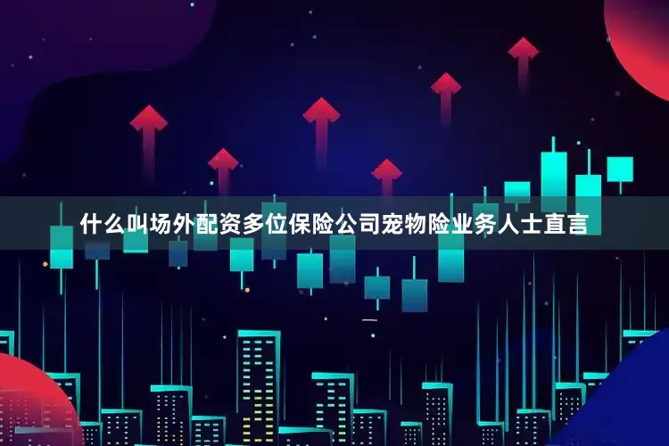 什么叫场外配资多位保险公司宠物险业务人士直言