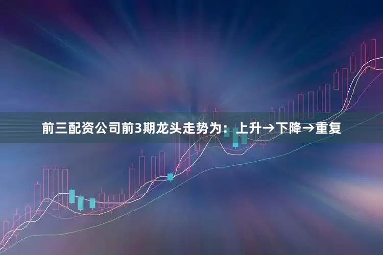 前三配资公司前3期龙头走势为：上升→下降→重复